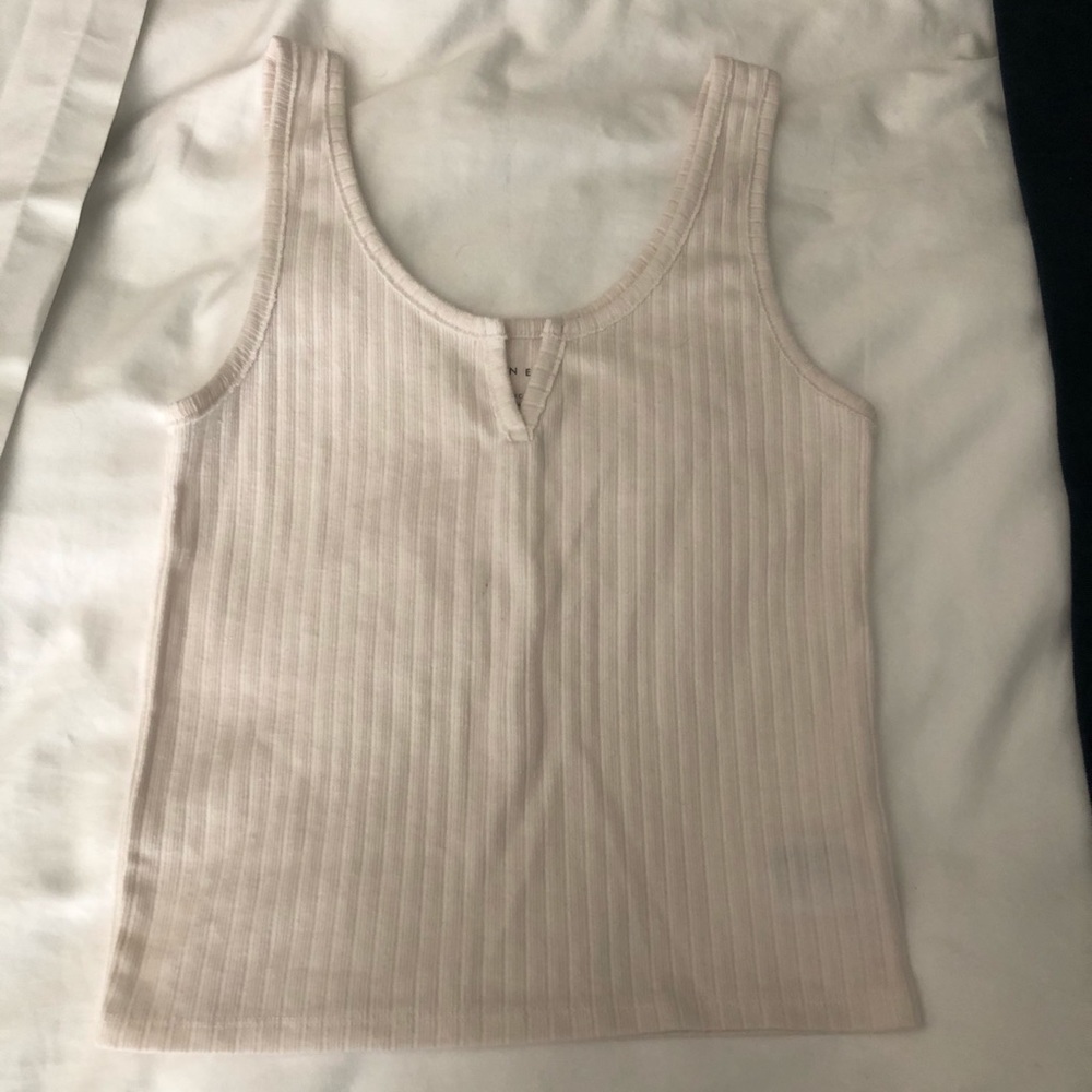American Eagle cream tank top